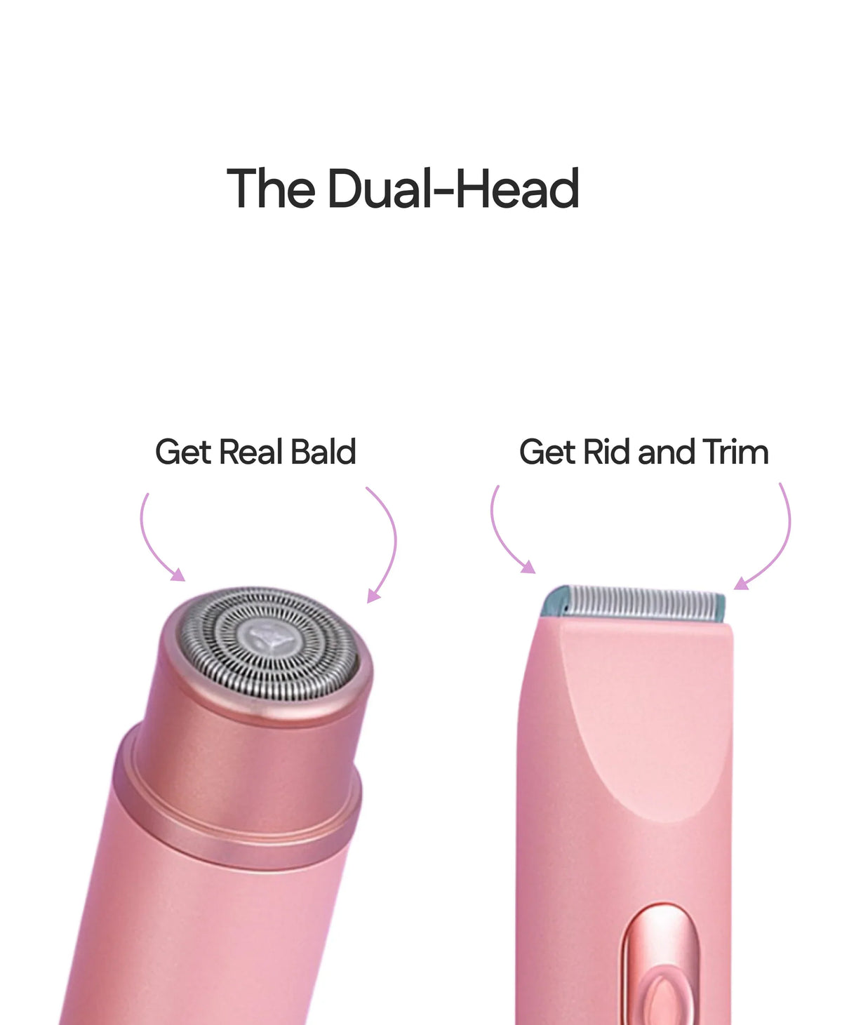 2-in-1 Dual Head Electric Shaver & Trimmer