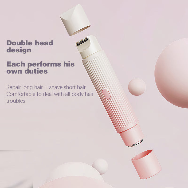 2-in-1 Dual Head Electric Shaver & Trimmer
