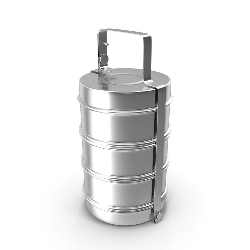 Stainless Steel 4-Layer Tiffin Lunch Box