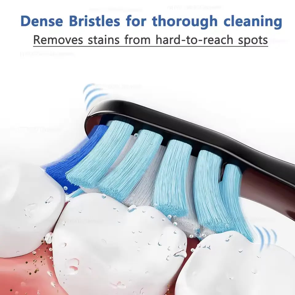 Sonic Elite Smart Electric Toothbrush – 6 Modes, 4 Brush Heads