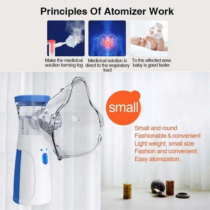 Portable Face Mist Medical Nebulizer - (IMPORTED)