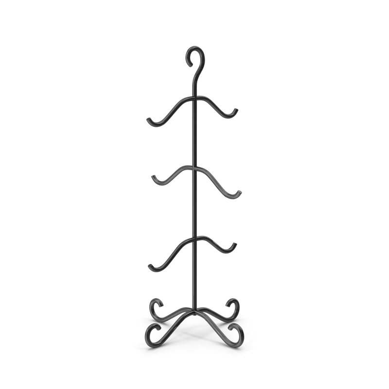 Metal Mug Tree Stand – 6 Hooks